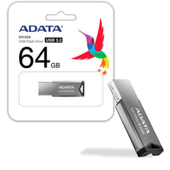 ADATA - Memoria USB UV350 3.2 Gen 1 Metalizada 64GB