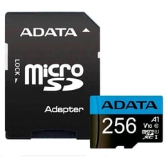 ADATA - Memoria Micro SD Adata Premier 256GB Adaptador