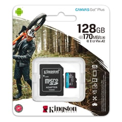 KINGSTON - Memoria Micro SD Canvas Go SDCG3 128GB.