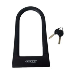 GW BOY - Candado en U GW Bicicleta Moto Seguridad Con Llave Negro