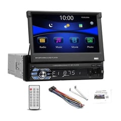 MAGNUX COMPANY - Radio carro 1 din 7" usb fm auxiliar frontal mirrorlink bluetooth