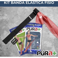 PURA - Kit bandas elásticas con anclaje 3 resistencias