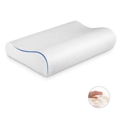 GENERICO - Set 2 Almohadas Cervicales Memory Foam Adulto 70x40 Tuacol