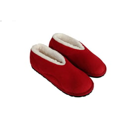 GENERICO - Pantuflas babuchas zapato dama rojo