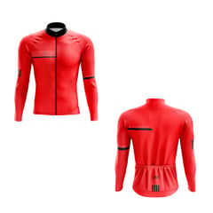 ARMAZI SPORT - JERSEY CICLISMO RUTA MTB BIKE CYCLING JASPE ROJO