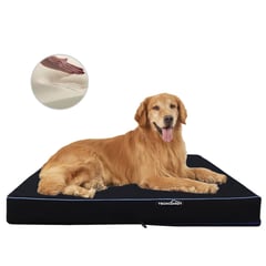 TECHCONFORT - Cama perro ortopédica viscoelastica memory foam raza grande