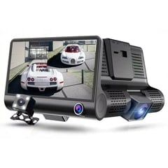 ONE PIXEL - Cámara Para Carro Dvr 3 Lentes 1080p Full Hd