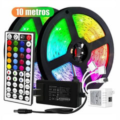 ONE PIXEL - Cinta De Luz Led RGB 10 Metros Tira Led+Control Bluetooth