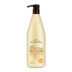 BE NATURAL - Shampoo liso keratina 1000ml