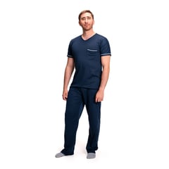 ROMANELLA - Pijama Para Hombre Martin CL Romanella.-