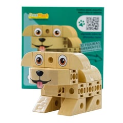 CREAPLAST - Perro Golden Retriever x39 - Petcubics