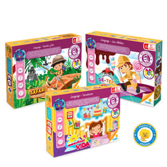 RONDA - Oferta 58 Edutoys Safari Abc Detective Silabas Un Dia Secuencias