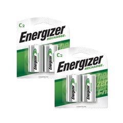 ENERGIZER - Pilas Recargables C2 x2 (4 pilas en total)