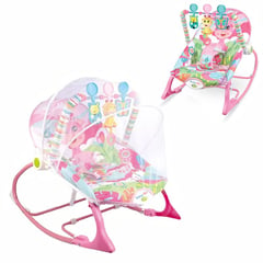 BABY ON - Silla mecedora vibradora y musical para bebe 3 en 1 jirafa