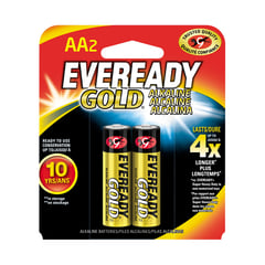 EVEREADY - Pilas Alcalina 2AA x 12 (24 Pilas en Total)