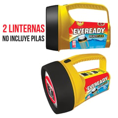 EVEREADY - Linterna Flotante Funciona con 4 Pilas Tipo D No Incluidas x 2 Und