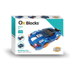 OX BLOCKS - OX Adventures 3 en 1 Juguete para Construir 317 pz-0833