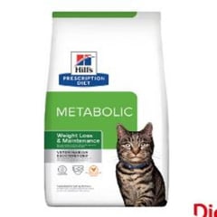 HILLS - Felino metabolic manejo de peso 4 lb