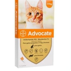 ADVOCATE - Gatos menor a 4 kg