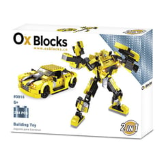 OX BLOCKS - OX Adventures 2 en 1 Juguete para Construir 244pz