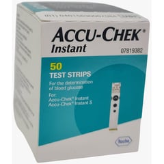 ACCU CHEK - Tirillas instant x 50 para la determinación de glucemia