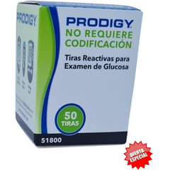PRODIGY - Tiras reactivas caja por 50