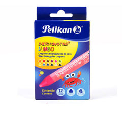 PELIKAN - Crayola escolar jumbo triangular x 12 unidades