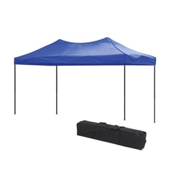 JARDIMANIA - Toldo Carpa Plegable Reforzado 3x4.5 Impermeable Eventos - Azul - Unitalla