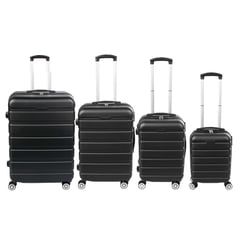 TRAVEL ELITE - Set 4 Maletas Viaje Rigidas Tour ABS 4 Ruedas