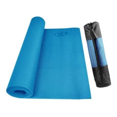 K6 - Colchoneta Yoga Mat Con Bolso De 5mm Azul