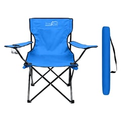 STAY ELIT - Silla Plegable Playa Camping Incluye Funda Y Porta vaso