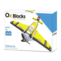 OX BLOCKS - Avioneta - Juguete Para Construir 0704