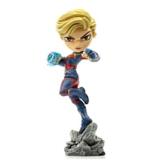 IRON STUDIOS - FIGURA COLECCIONABLE DE MINICO CAPTAIN MARVEL AVENGERS ENDGAME