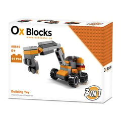 OX BLOCKS - OX Construction - Building Toy 61pcs 0616