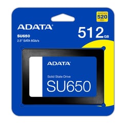 ADATA - Disco Estado Solido 512gb Su650 2.5 Sata
