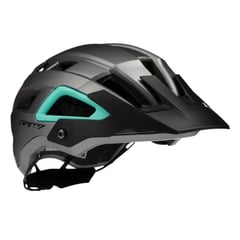 GW - Casco Para Bicicleta MTB Enduro E2 Gris-VerdeMate