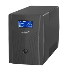 UNITEC - UPS Interactiva de 1500VA/900W con 6 Tomas (4 Backup)