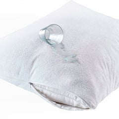 LENCICOL - Protector Almohada Impermeable Terry 50cm70cm