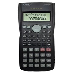 KADIO - Calculadora Cientifica Completa  Baterias Kd350ms