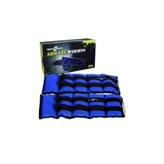 SPORTFITNESS - Pesas tobilleras ajustables 5kg/2,25 kgrs cada una