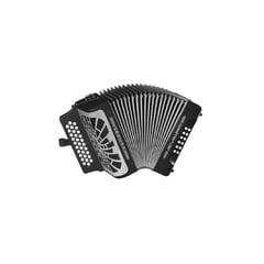 HOHNER - Acordeón rey vallenato negro - besas - ce hohnerhohner