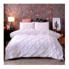 LENCICOL - Duvet Semidoble Blanco Pinch