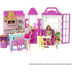 BARBIE - Juego muñeca restaurante cook n grill set