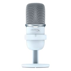 HYPERX - Micrófono Usb Pro Gamer Streaming Solocast Blanco