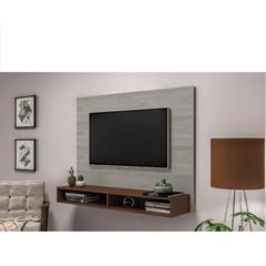 MULTIMOVEIS - Panel tv de 55 con doble repisa