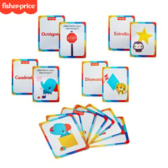 FISHER PRICE - Juego Cartas de Aprendizaje Formas y Colores