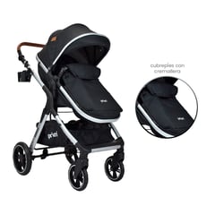 PRIORI - Coche bebe Kansas Negro