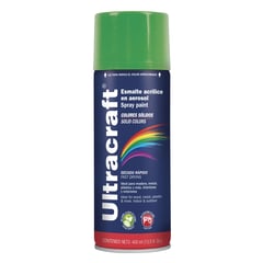 TRUPER - Pintura Verde Irlandés En Aerosol De 400 Ml, Secado Rápido Ultracraft