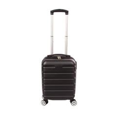 TRAVEL ELITE - Maleta De Viaje Rigida Cabina Equipaje Mano 10 Kg Carry On Tour - Negro - Talla única-