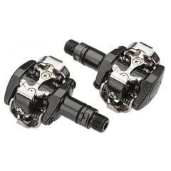 SHIMANO - Pedales Clipless PD-M505 Bicicleta MTB Calas Chocles